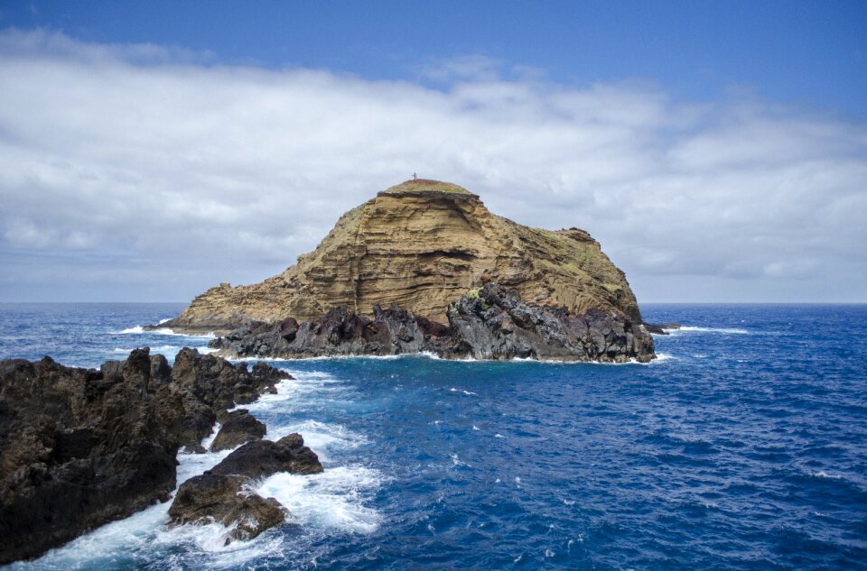 The waves water landscape photo