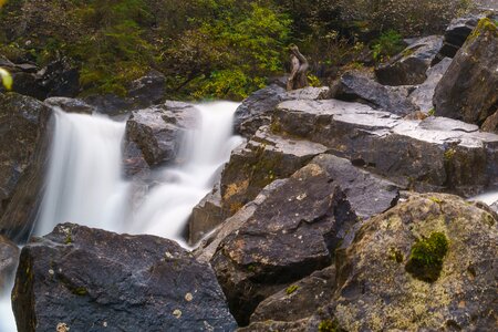 Alpe stones water photo