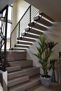 Modern staircase stairway