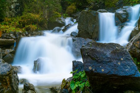 Alpe stones water photo