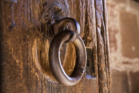 Handle metal old