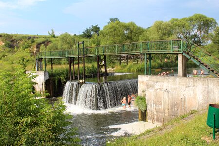 Satan waterfall water