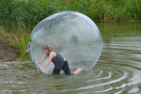 Sport game water ball
