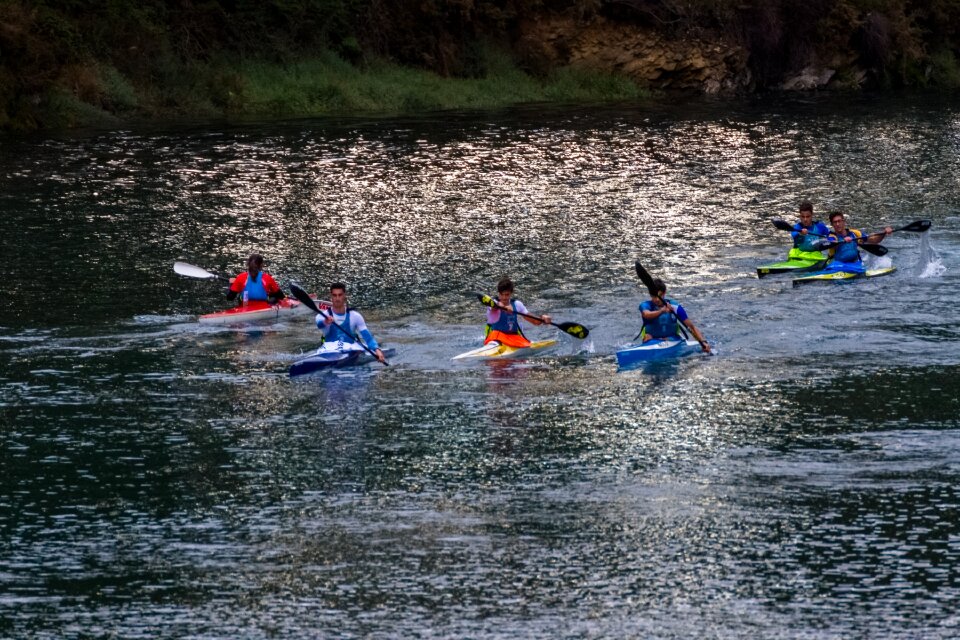 Row horizontal adults
