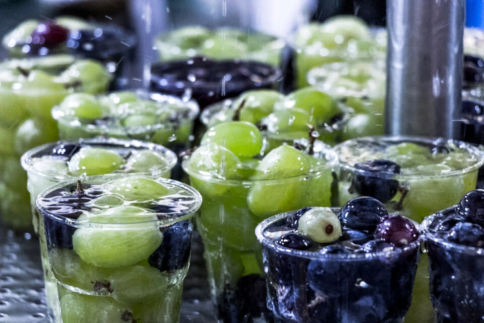 Food fresh bunch of grapes