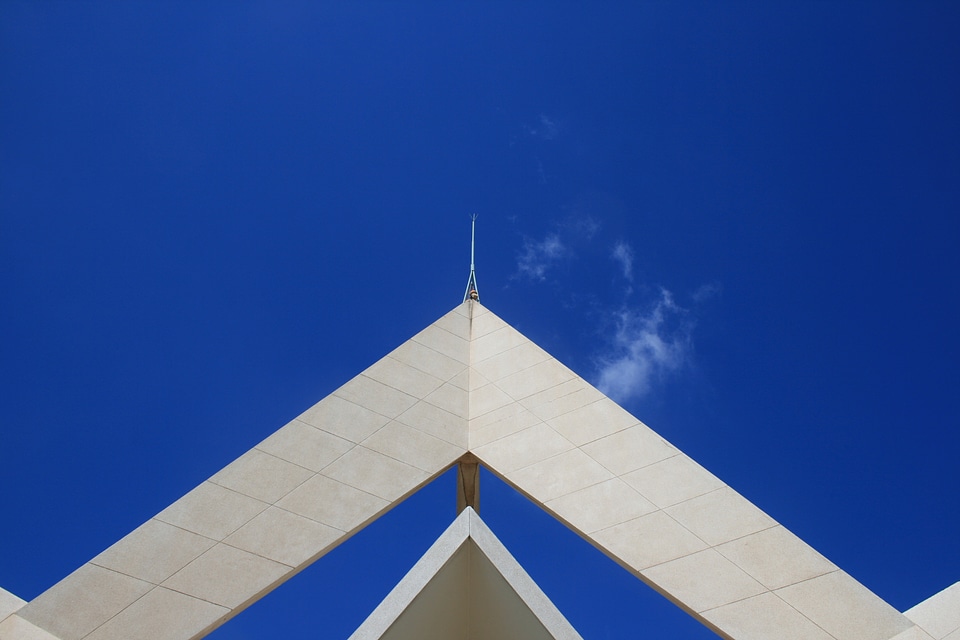 Star design commemorating stonework