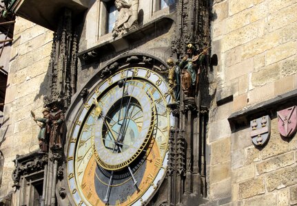 Prague astronomical clock hour s photo