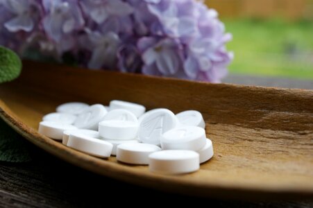 Minerals alternative medicine homeopathy photo