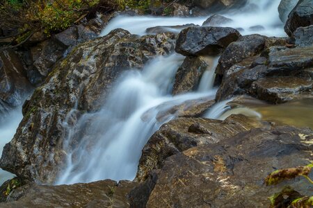 Alpe stones water photo