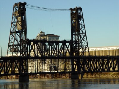 City waterfront transportation photo