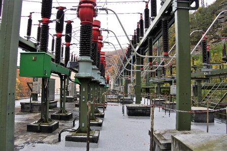 High voltage power supply energy photo