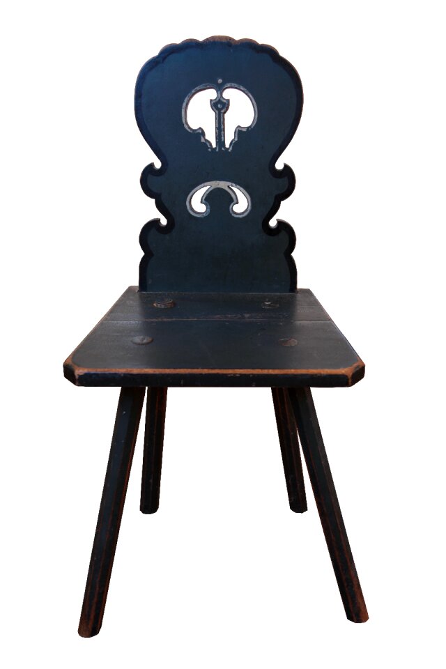 Furniture swinging wooden chairs