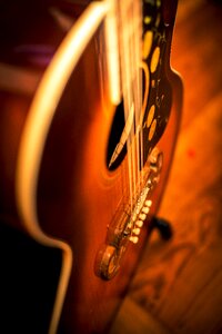 View brown guitar