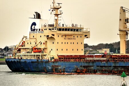 Sea-going vessel clipper terminus vessel