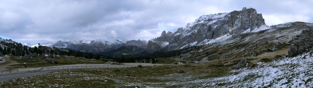 Mountains autumn south tyrol photo