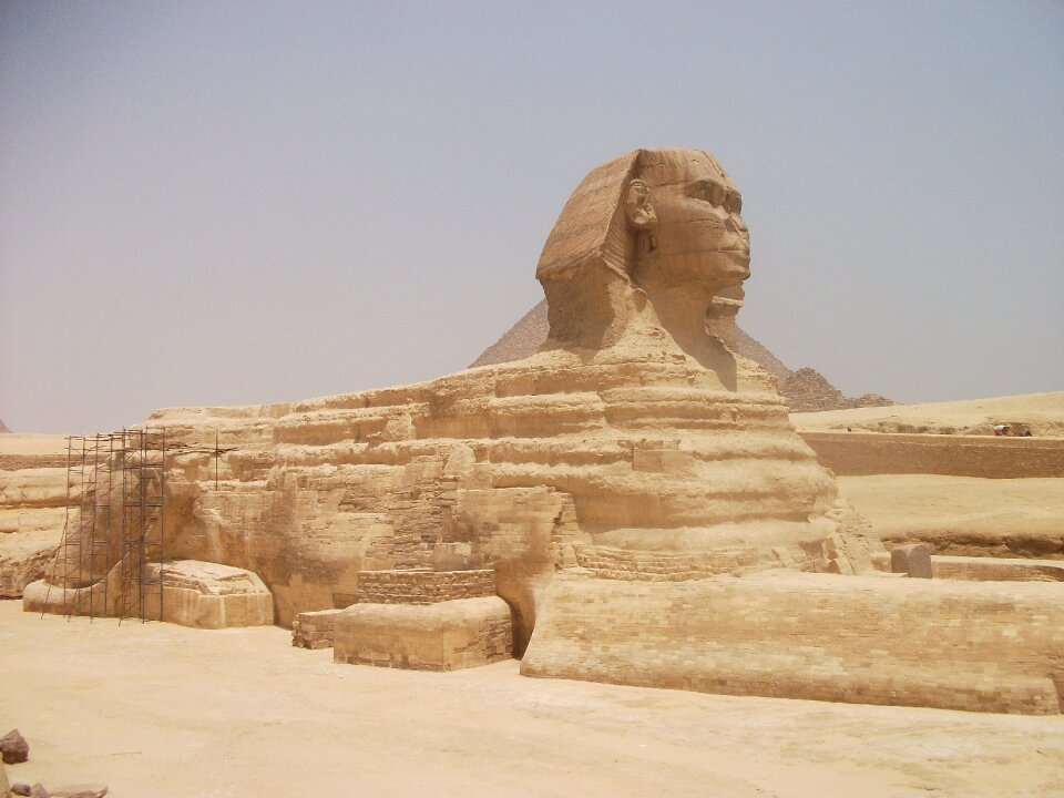 Giza ancient egypt sahara