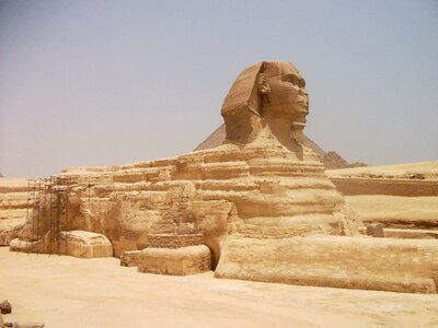 Giza ancient egypt sahara