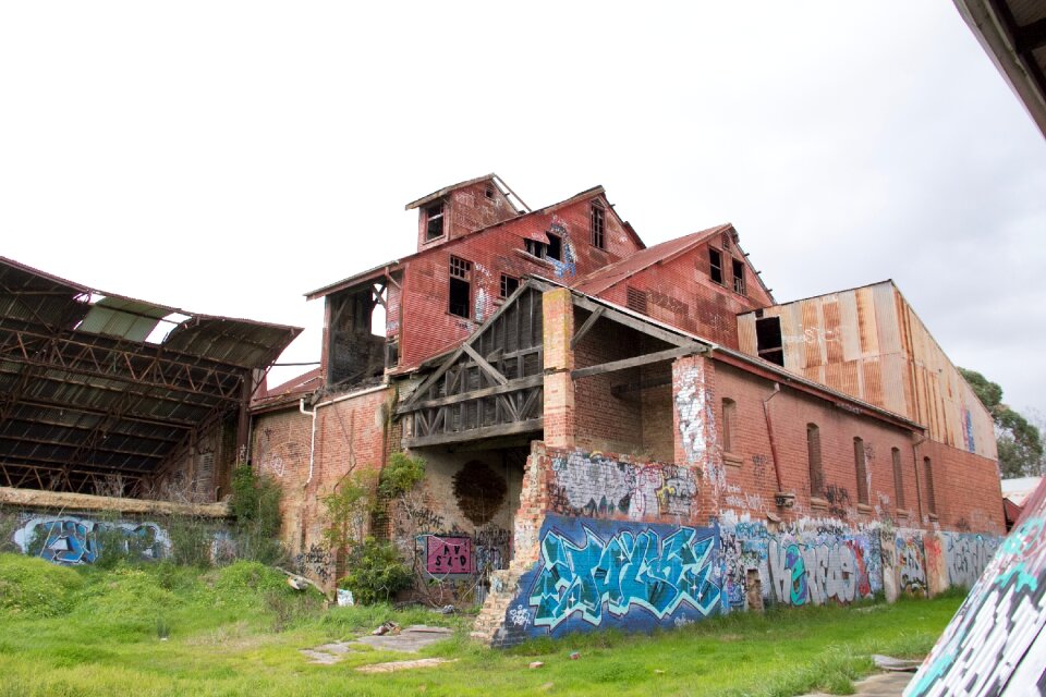 Old dirty building