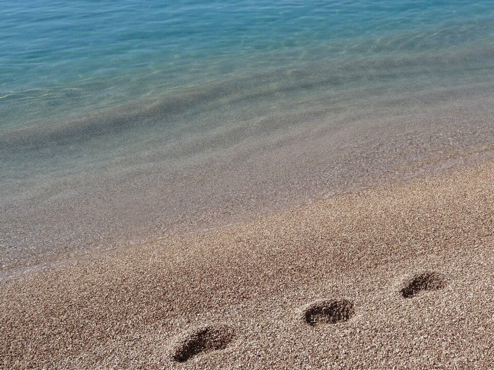 Monaco wet sand water