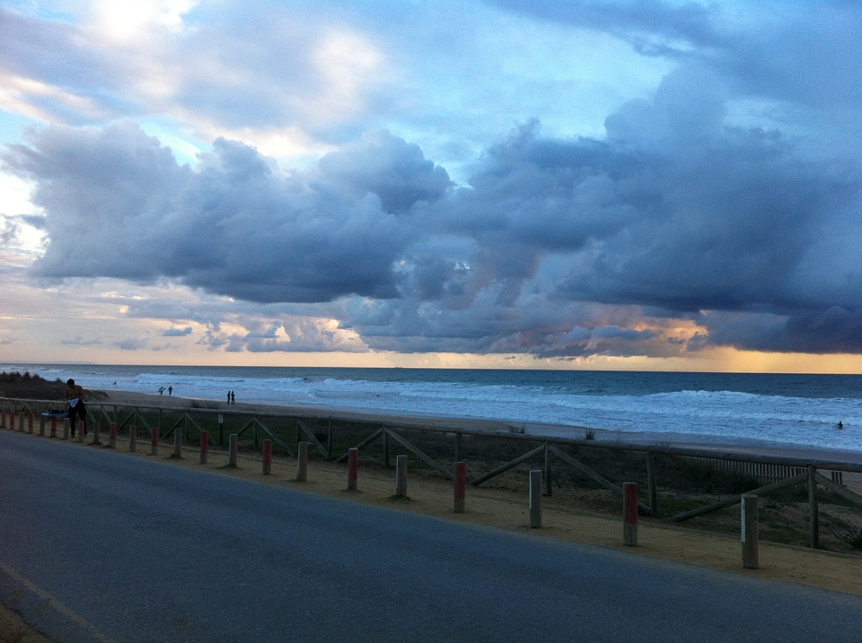 Sea beach seascape