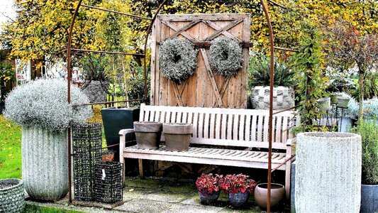 Bench mood foliage
