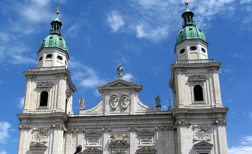 Salzburg towers building photo