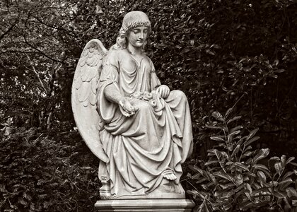 Monument religion brown angel