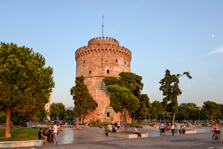 Tower fortification architecture photo