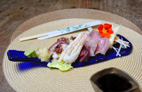 Sushi meal culinary