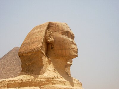 Giza ancient egypt sahara photo