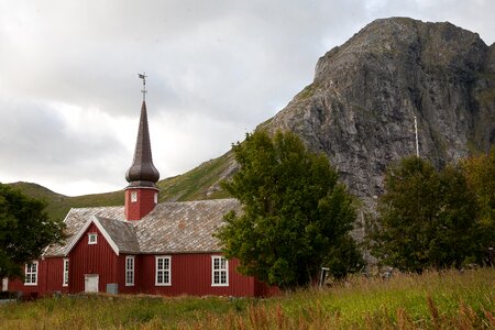 Norway lofoten islands landscape photo