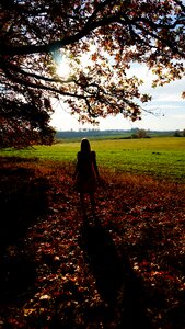 Autumn woman beauty photo