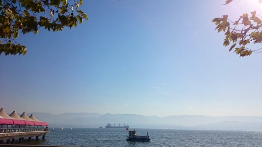 Boats seascape