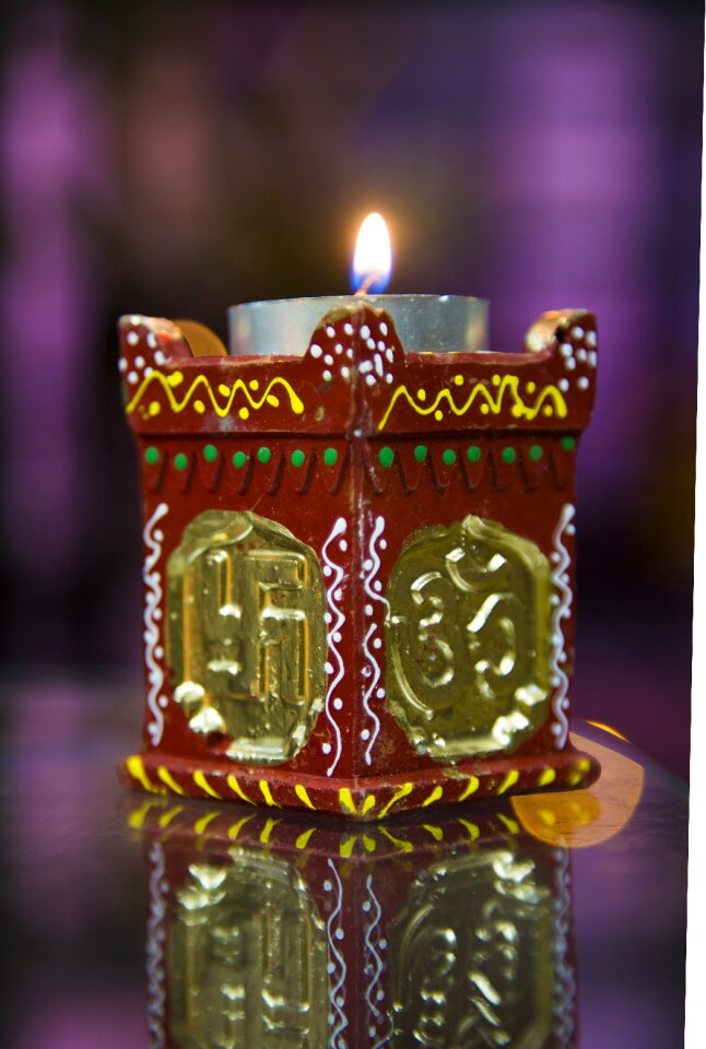 Lamp pooja puja