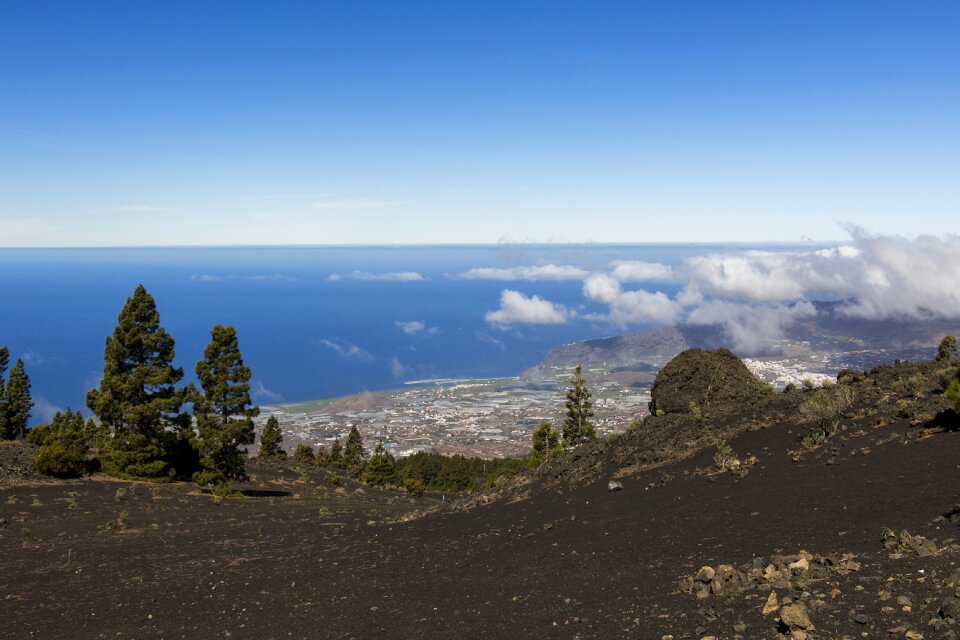 La palma volcano island spain