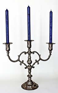 Romantic table chandelier home decor photo