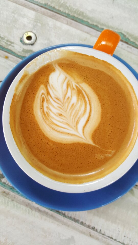 Latte vintage art