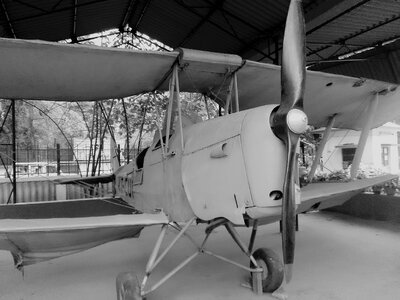 Gray plane gray airplane photo
