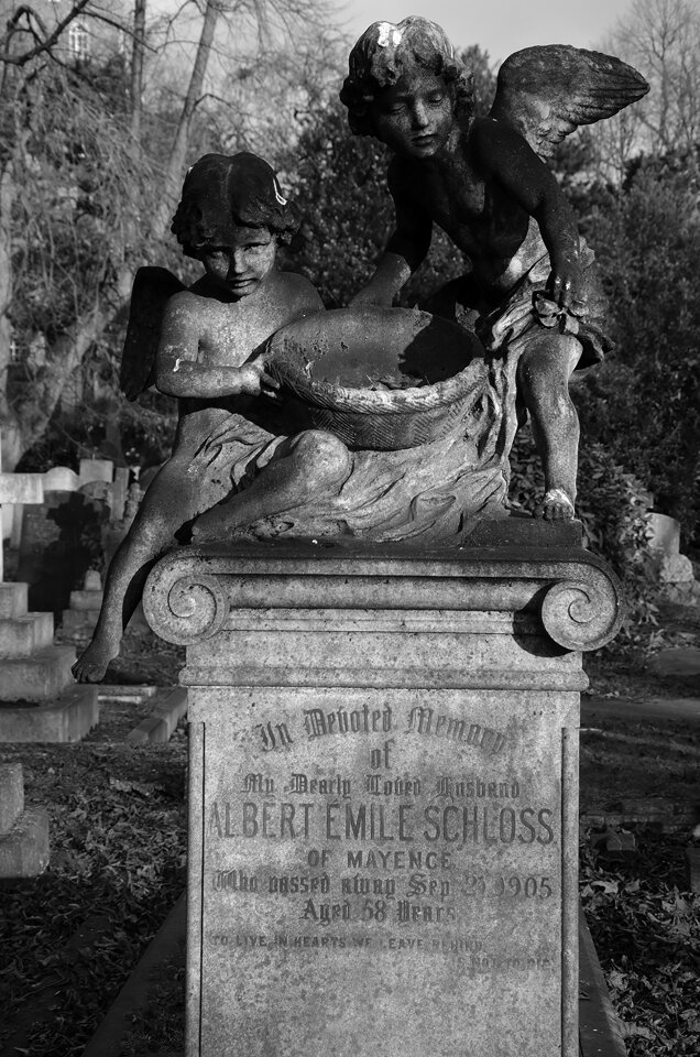 Cherub cemetery london