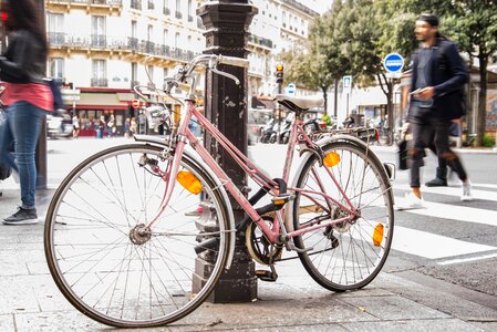 Paris bicycle outdoor