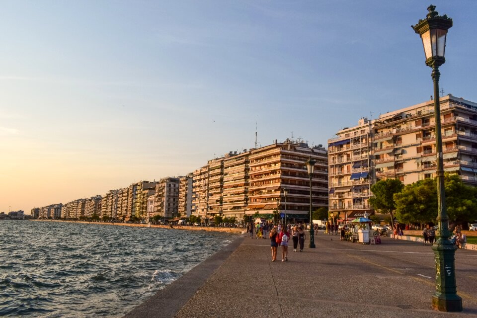 City urban waterfront
