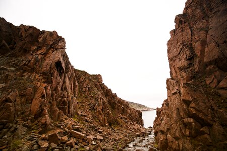 Teriberka murmansk waterfall