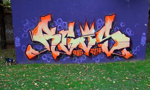 Facade grafittikunst grafitty photo