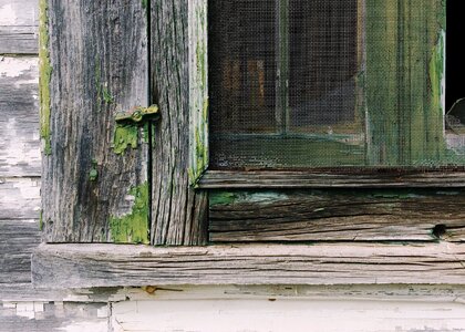 Weathered wooden rustic