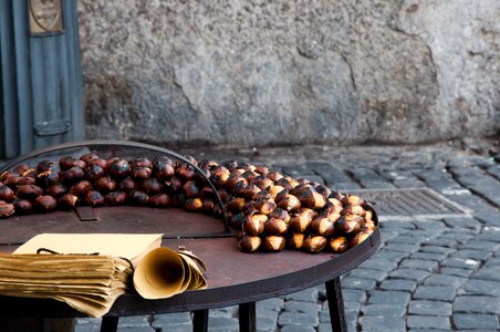 Stall tradition the chestnut festival photo