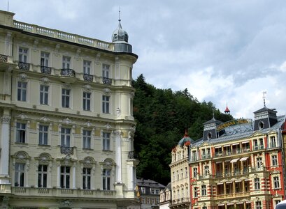 Karlovy vary hotels buildings
