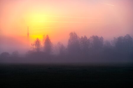 Morgenrot dawn landscape photo