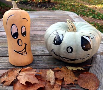 Decoration jack-o-lantern face