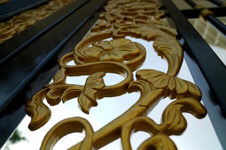 Decoration frame iron