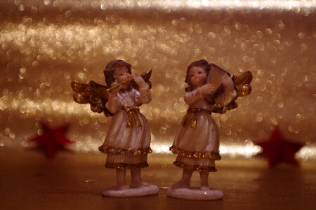 Christmas decorations affection figure